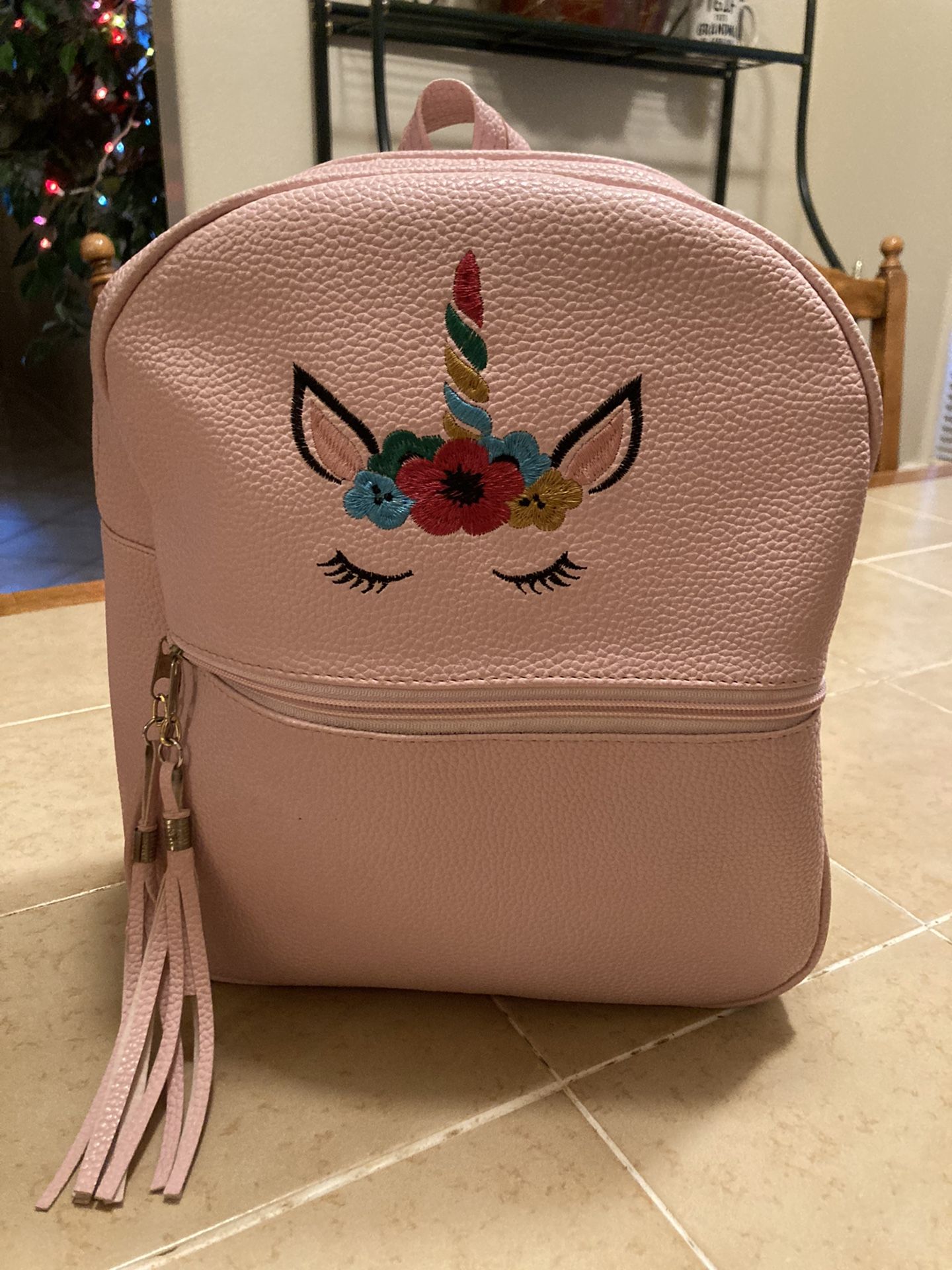 Girl’s Unicorn Backpack Pink