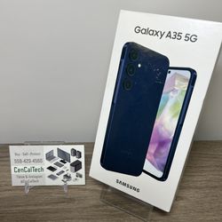 New Samsung Galaxy A35 5G 128GB Unlocked Smartphone (Awesome Navy)