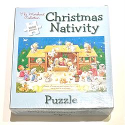NEW! Sealed Current Puzzle Morehead Holly Babes Christmas Nativity 1000 Pc