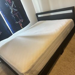 Full Bed Set, Mattress Box  LED Lights