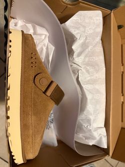 UGG Suede Clog Mule Sandal