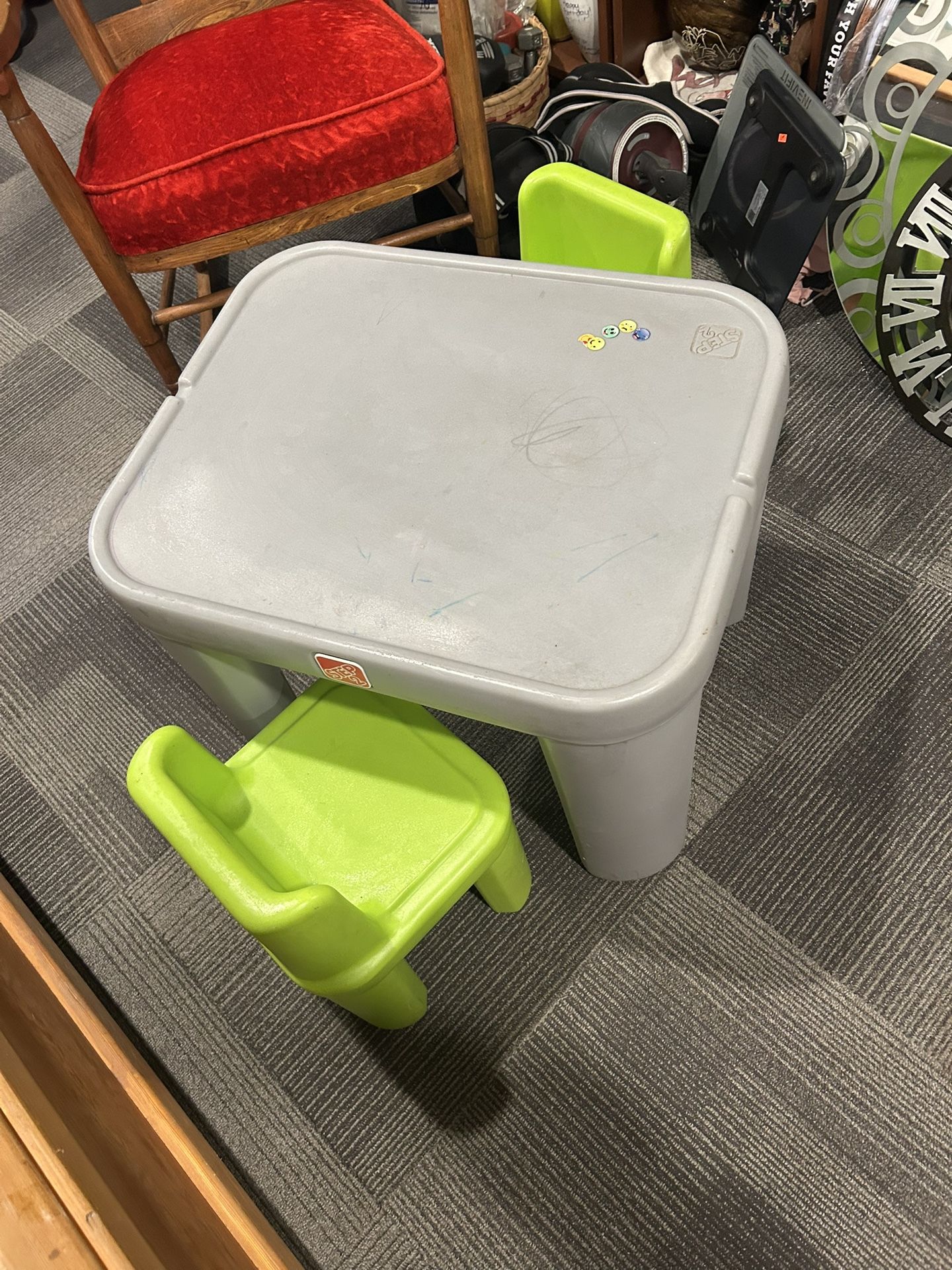 Step 2 Table and 2 Chairs
