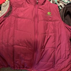 John Deere Puffer Vest