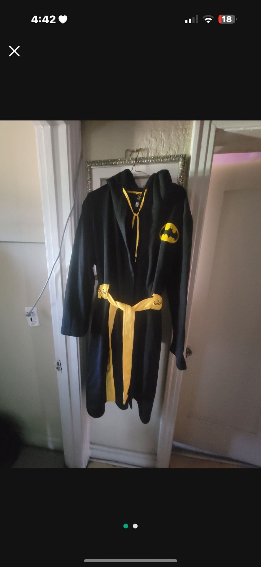 Batman Black Robe Men’s 
