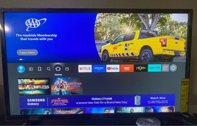 Amazon fire tv (32”) with stand table and alexa