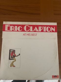 Eric Clapton At His Best Vinyl Record