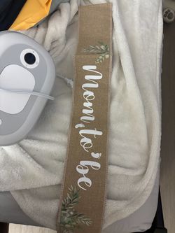 Baby shower Sash