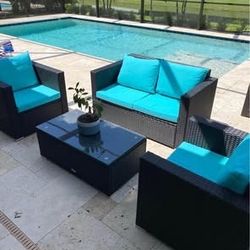 Outdoor sofa set