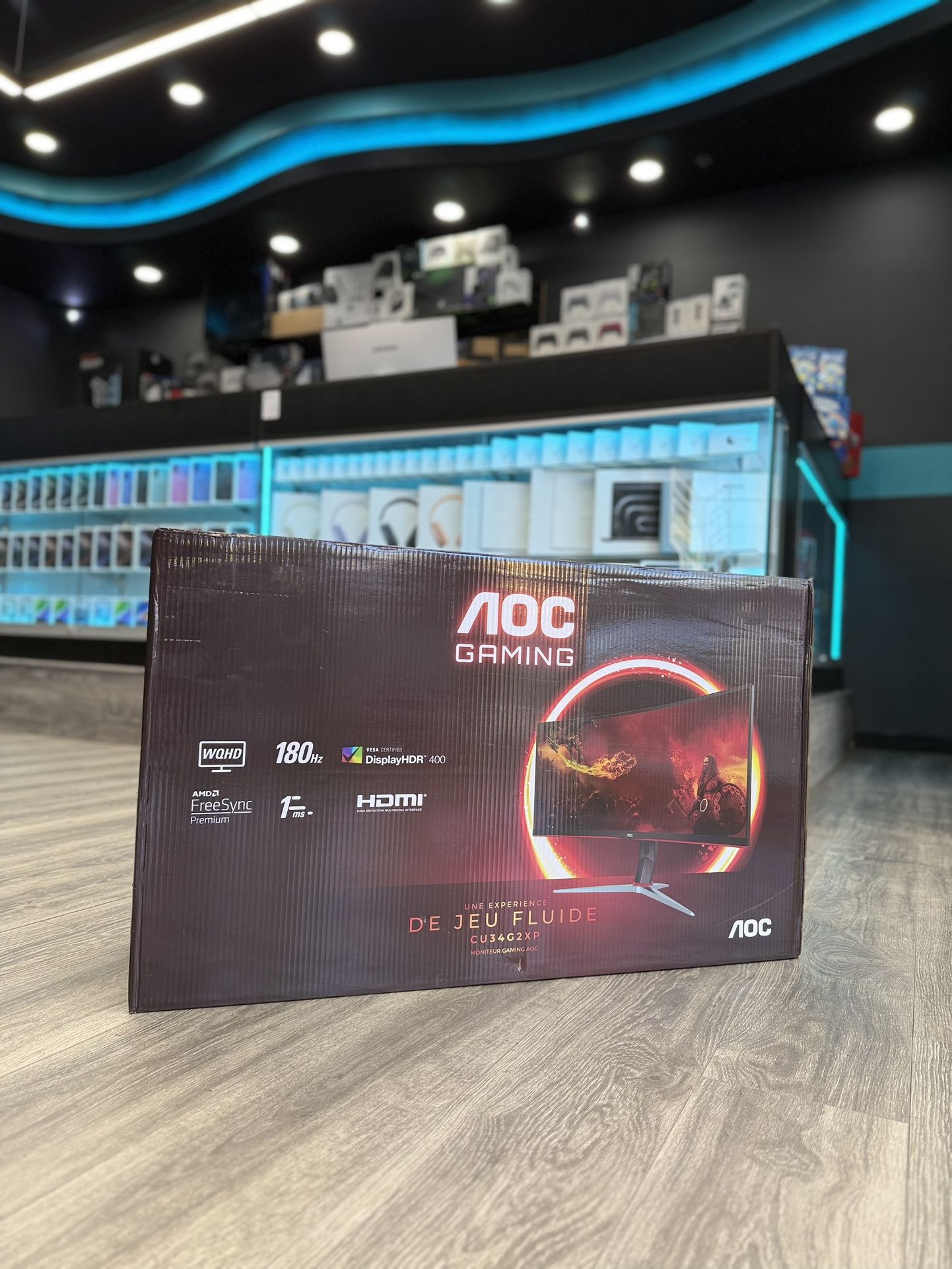AOC 34” Curved Gaming Monitor CU34G2XP 180HZ