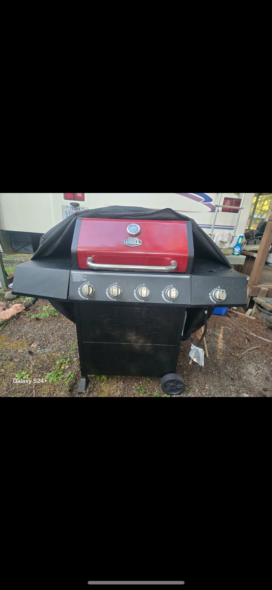 Grill With Cover