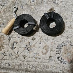 Wire Tie , Belt Holder And 2 Rolls Of Wire