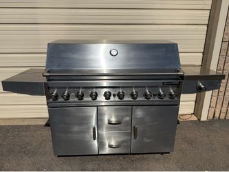 Barbecue Galore propane 11 Knob Cart Grill