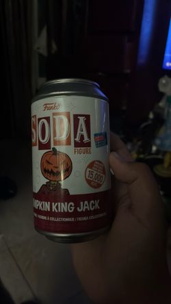 Pumpkin King Jack Chase Soda Funko