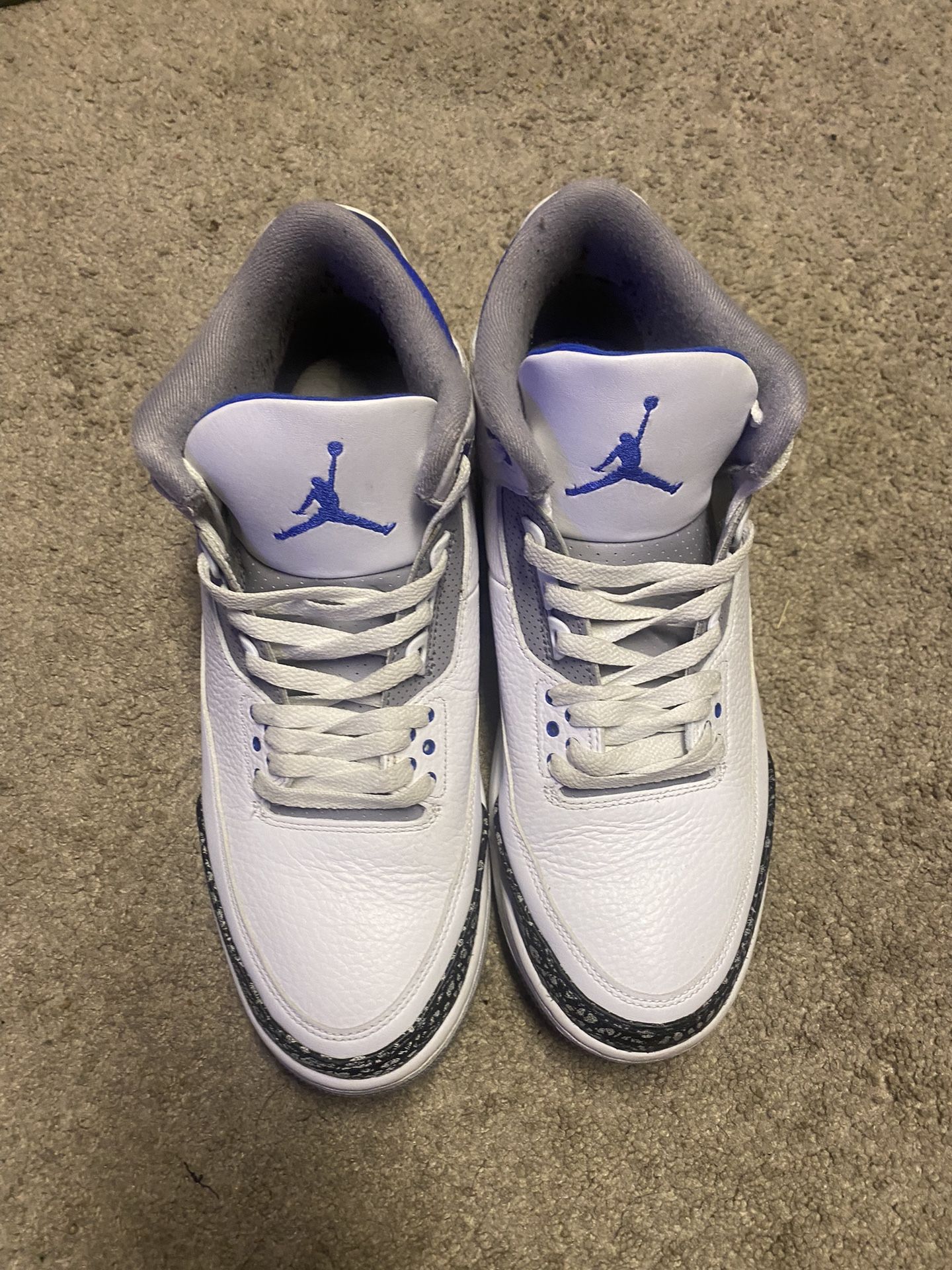 BvfShops Marketplace  Air Drip Jordan 3 Racer Blue quantity