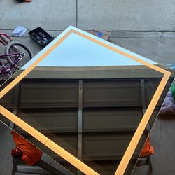 dyconn mirror "42x42" with button