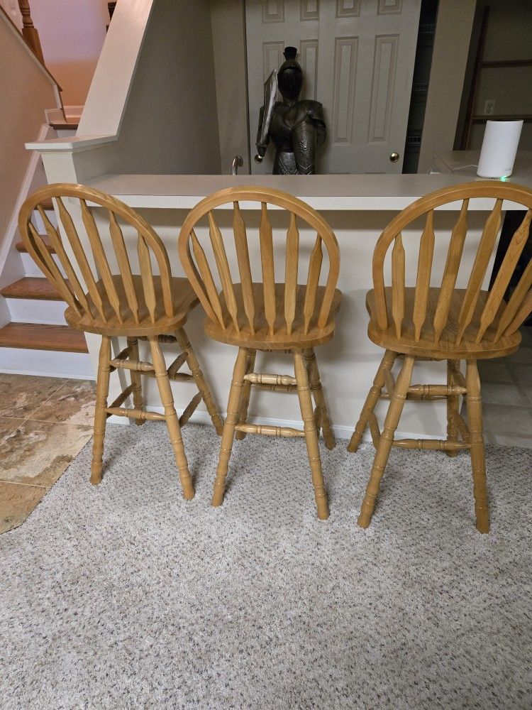 Oak Bar Stools