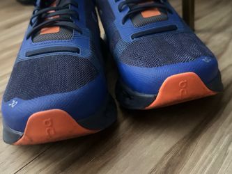 QC Sneakers Blue and Orange