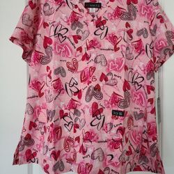 Brand New Koi Basic Scrub Top