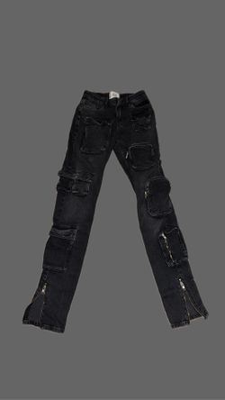 Black multi pocket BDG Zipper Pants