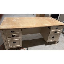 A Solid Wooden Desk