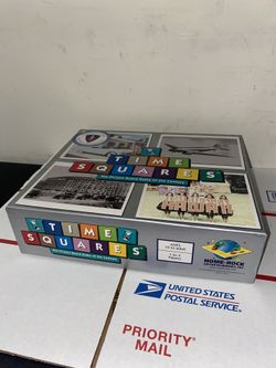 Time squares board game