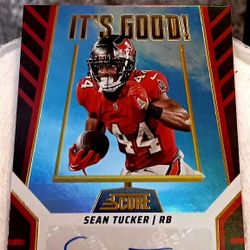 SEAN TUCKER,_ITS ALL GOOD, GENUINE SIGNING 