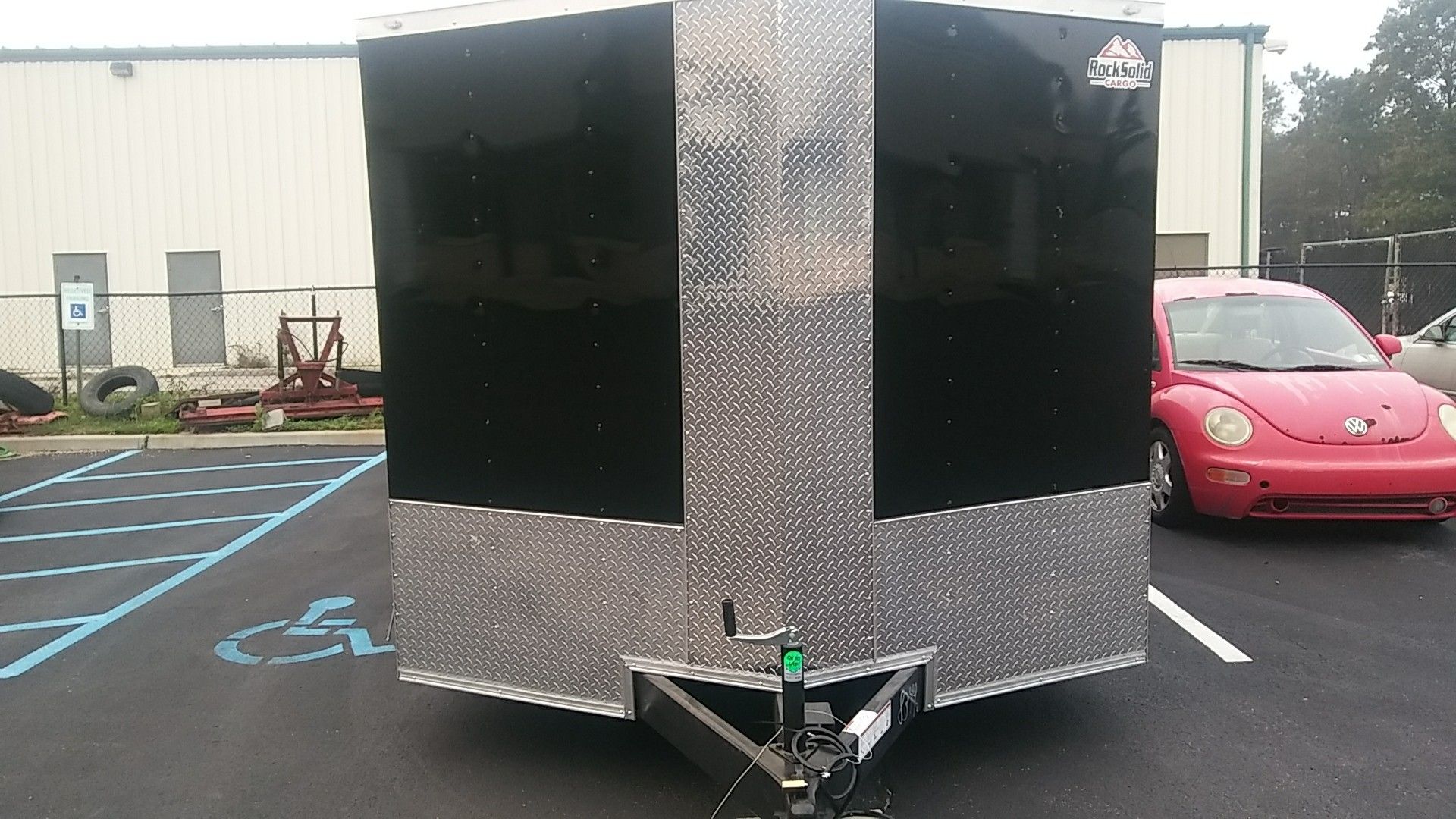 24' Vnose Enclosed Aluminum trailer Brand New