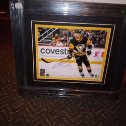Pittsburgh Penguins Autograph And Large Scale Airplane
