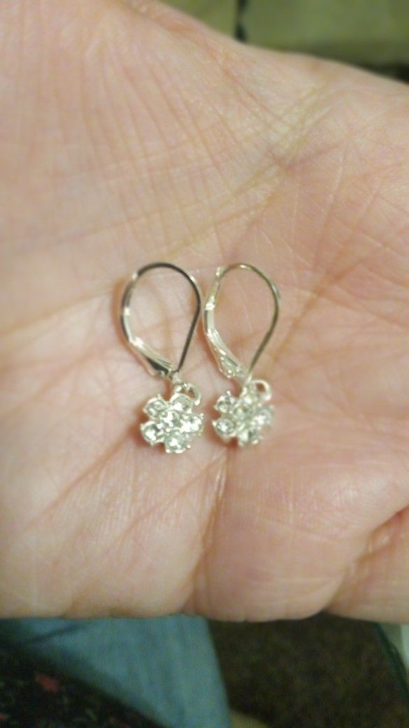 Mother's Day Earring Sterling Silver 