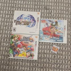Nintendo 3ds Games 