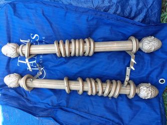 2 Drape Rods