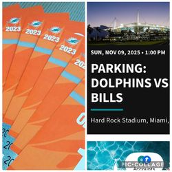 Orange parking Dolphins vs bills