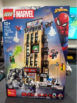 Lego Spider-Man vs Mysterio: The Daily Bugle set 76342