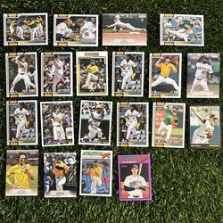 Athletics baseball cards