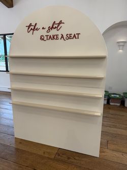 Foldable Arched Shelf (Backdrop)