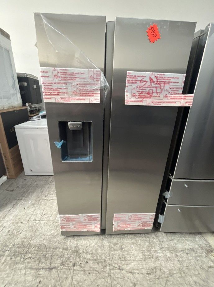 samsung refrigerator side by side doors