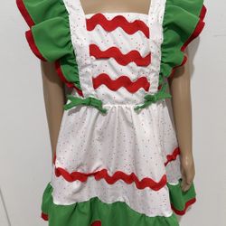 Girls Folkloric Dress Size 3/4