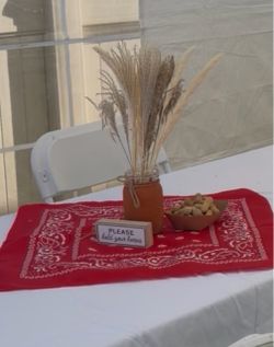 Rodeo centerpieces