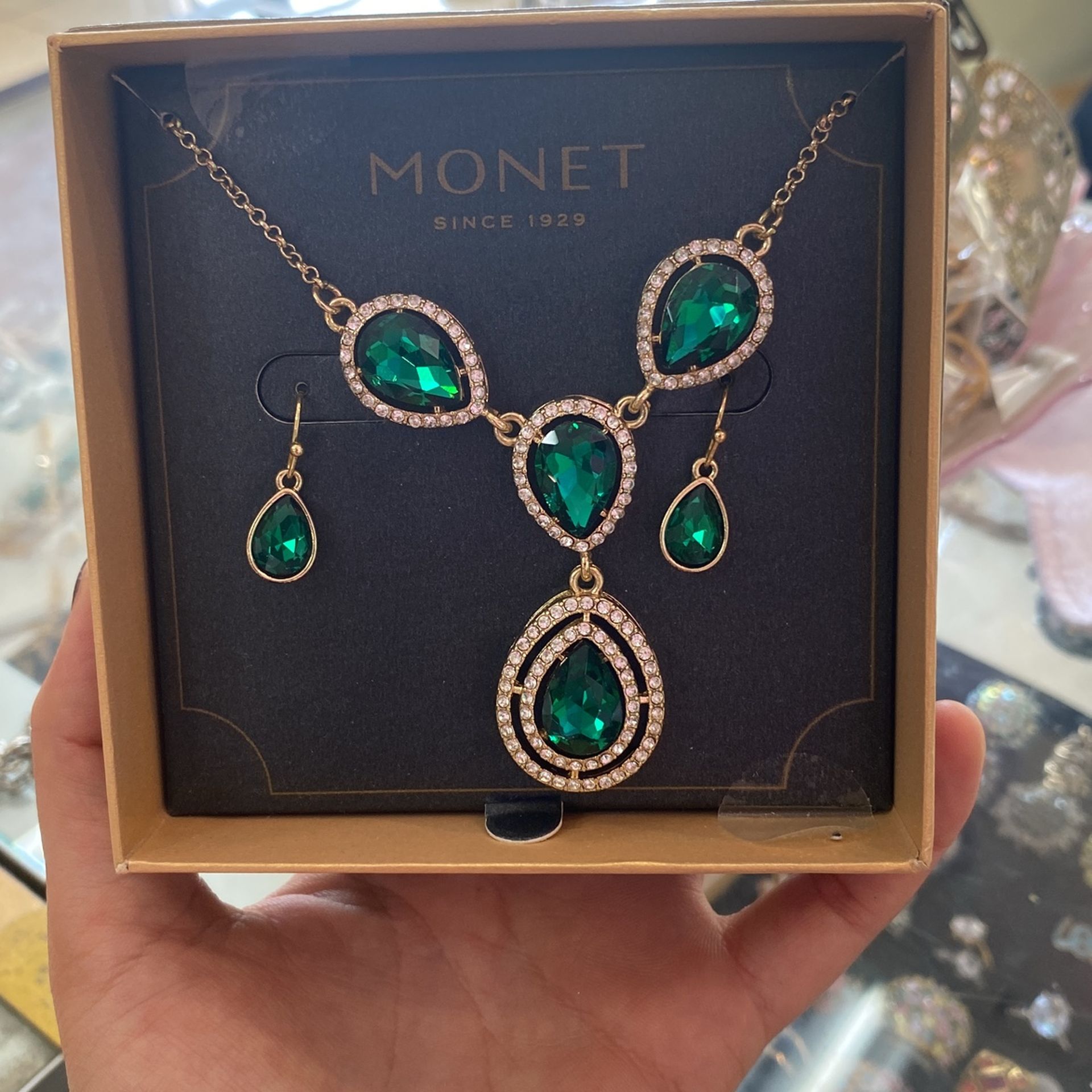 Necklace And Earrings