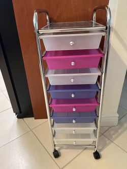 Storage drawers crafts 36x12 on wheels