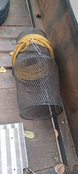 Very nice crawdad trap. $10
