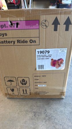 Ride on toy