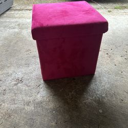 Pink Storage Bin