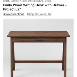 Wood Desk Brand New Sealed In  The Box 