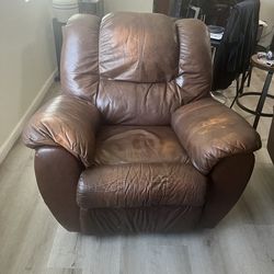 FREE Leather Recliner