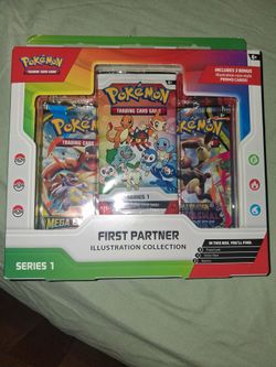 Pokémon "FIRST PARTNER ILLUSTRATION COLLECTION " SERIES 1