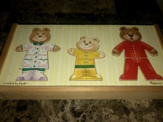 Melissa and Doug wooden puzzle