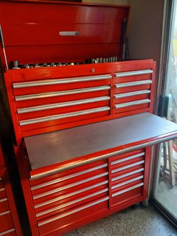 Huge -21 DRAWER MECHANICS TOOLBOX FULL OF TOOLS