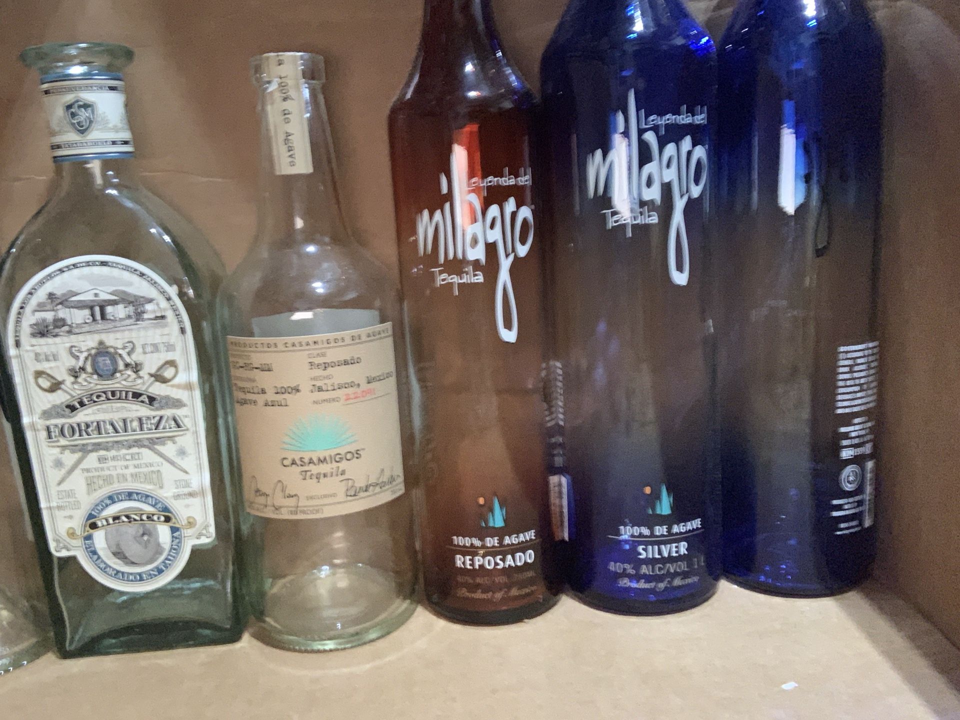 Whiskey Bottles For Crafting