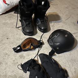 Snow Gear And Oakley Goggles